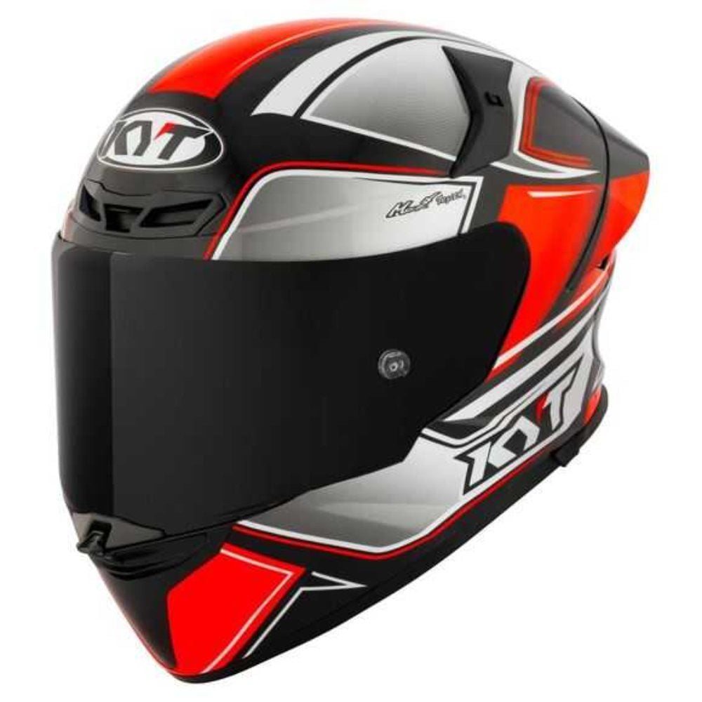 Kyt TT-Revo Kask Tourist Fluo Kırmızı