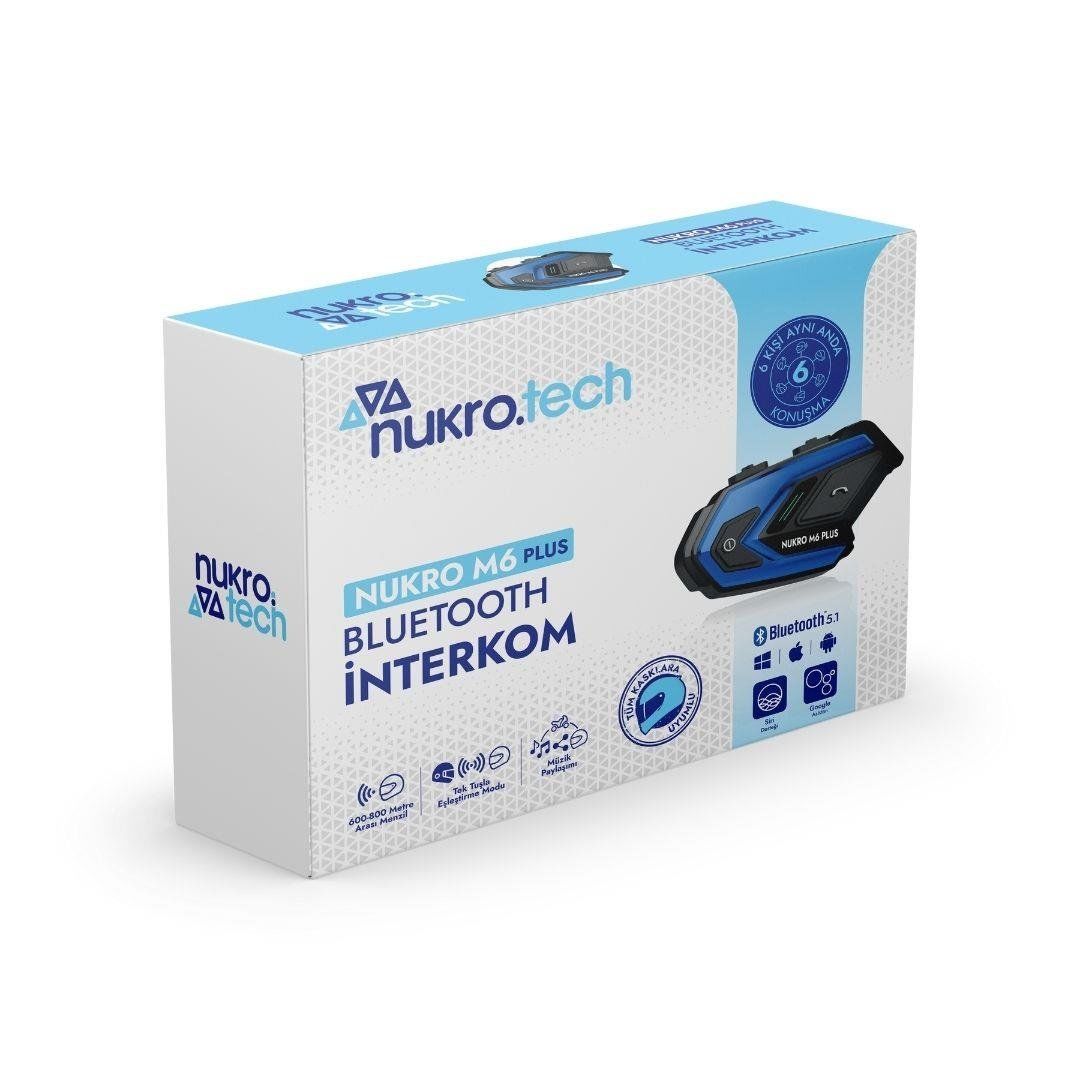 Nukrotech M6 PLUS İnterkom Tekli
