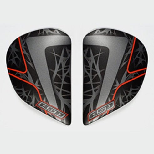 Arai Chaser-V Kask Vizör Yan Kapak Sting Frost Kırmızı