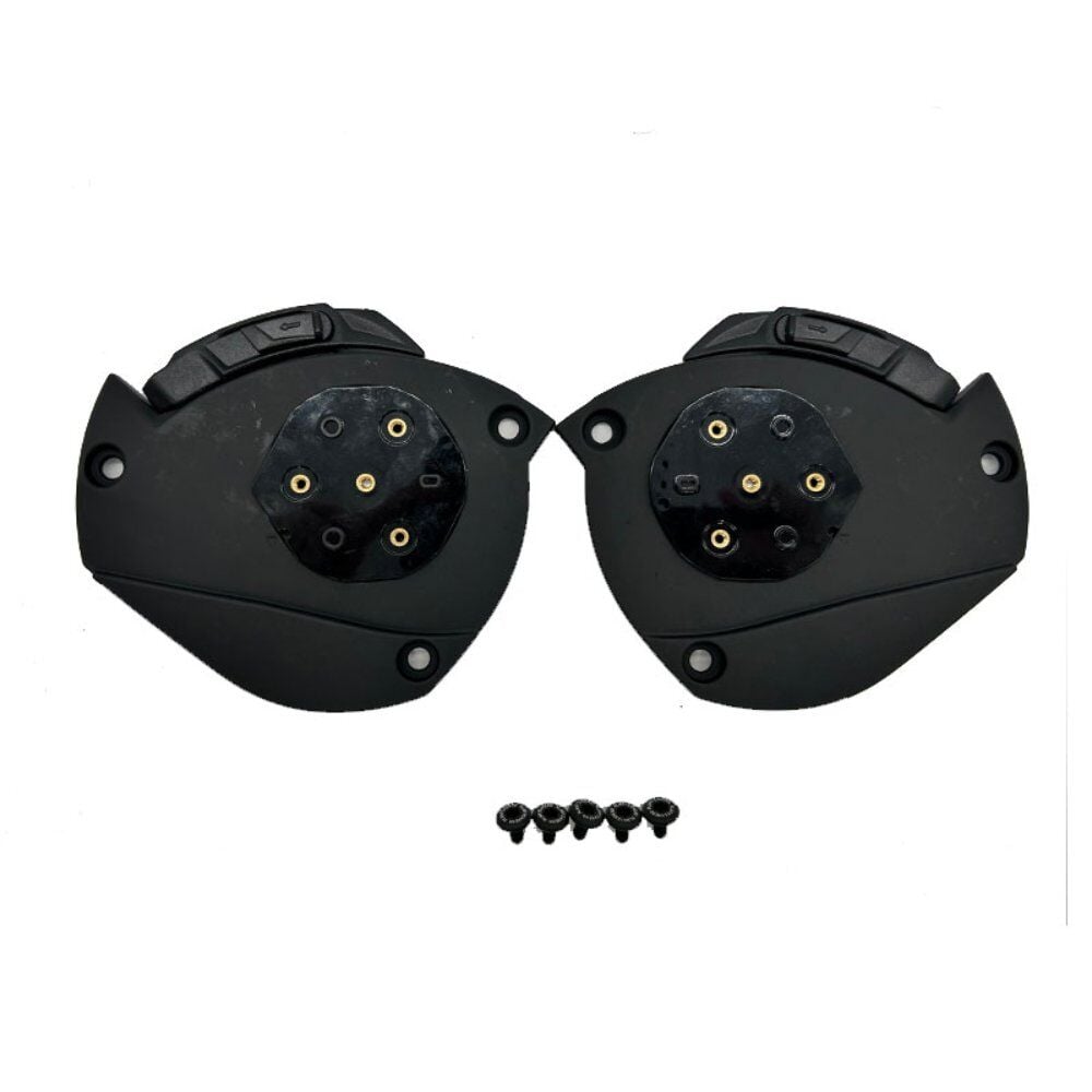 LS2 Advant 2 Kask Yan Kapak Seti Mat Siyah