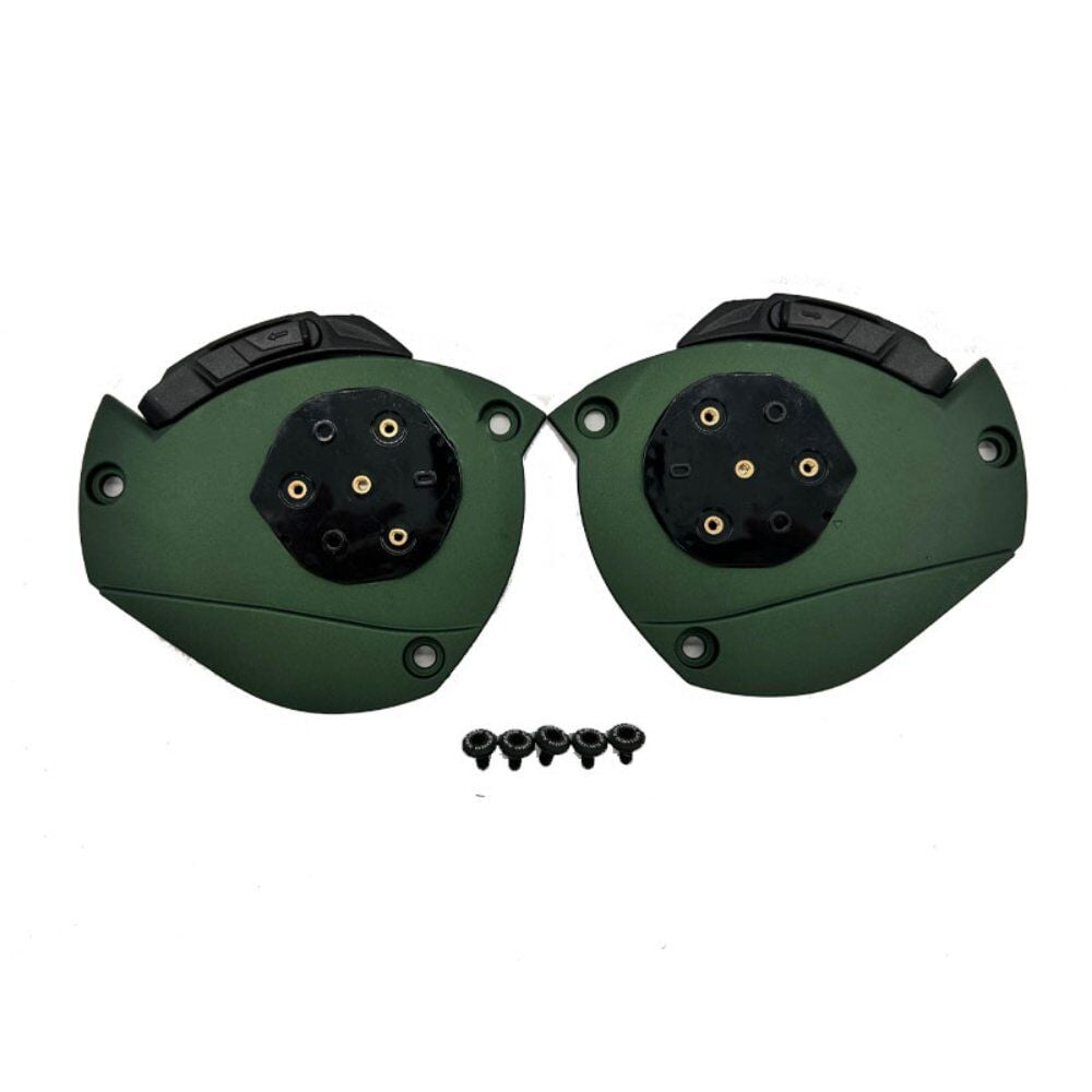 LS2 Advant 2 Kask Yan Kapak Seti Mat Yeşil