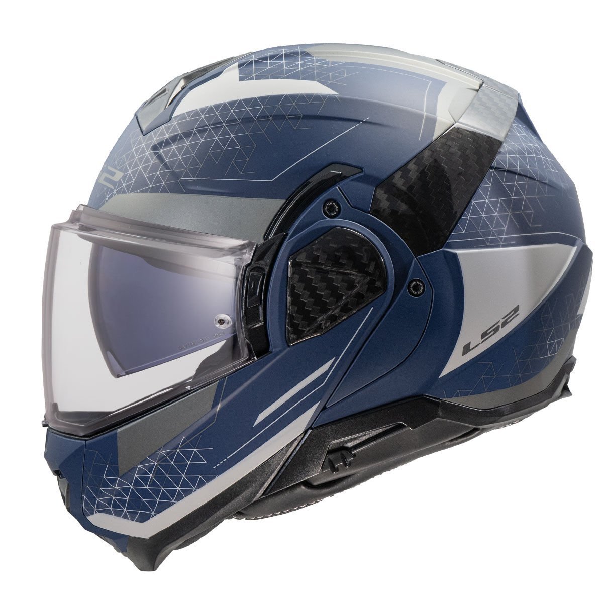 LS2 Advant 2 Kask Astral Mat Mavi