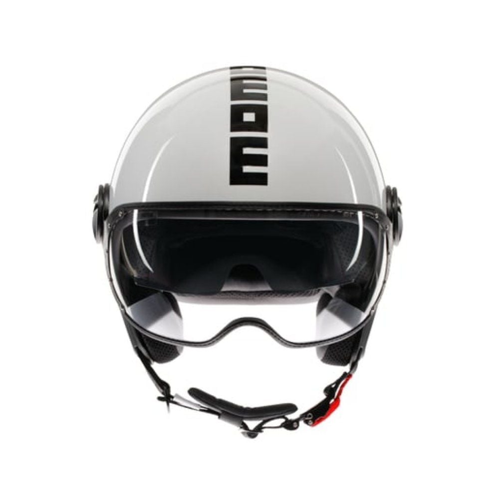 MomoDesign FGTR Evo Mono White Quarz.Blk Kask