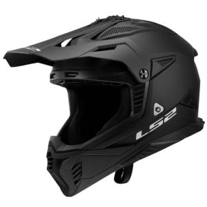 LS2 Fast 2 Kask Mat Siyah