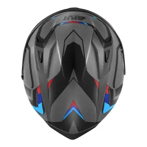 Givi 50.8 Kask Mach1 Mat Gri Siyah Kırmızı