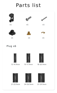 Chigee 12-32mm Bağlantı Çubuğu