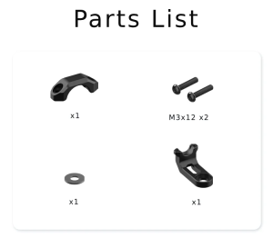 Chigee M8/M10 Uyumlu Bağlantı Aparatı