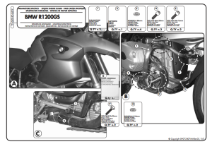 Kappa KN689 Bmw R 1200 GS  Koruma Demiri