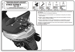 Kappa KTB81 Kymco XCiting 300I-500I R Sissybar