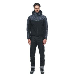 Dainese Ignite Tex Ceket Siyah Camo Gri