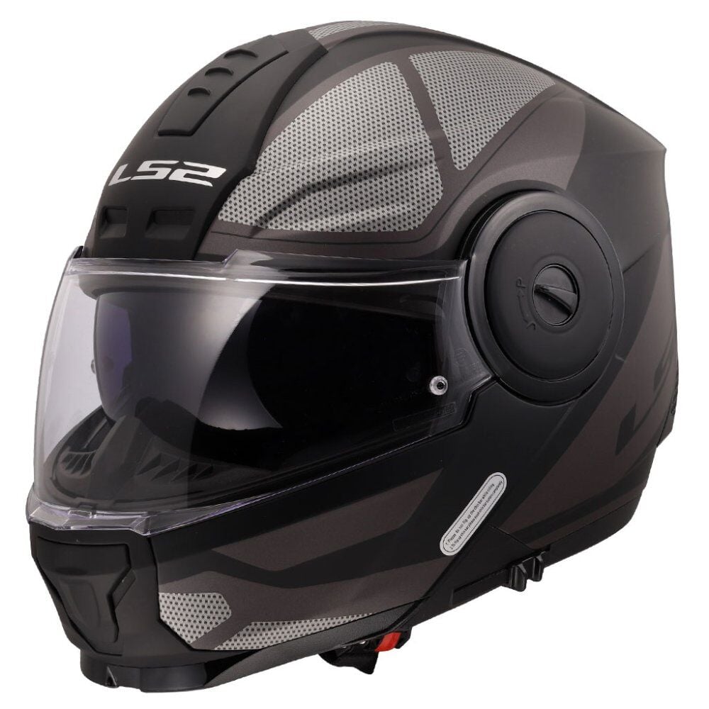 LS2 Scope 2 Kask Axis Mat Siyah - Titanium