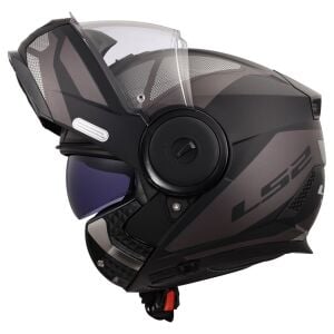 LS2 Scope 2 Kask Axis Mat Siyah - Titanium