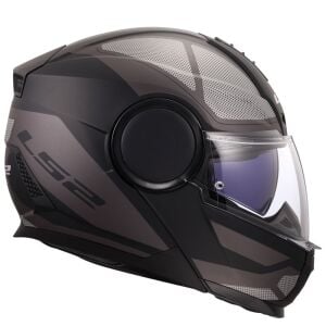 LS2 Scope 2 Kask Axis Mat Siyah - Titanium