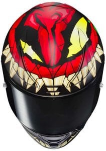 Hjc RPHA1 Kask Toxin Marvel MC1SF