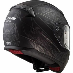 Ls2 Rapid Crypt Mat Siyah Kask