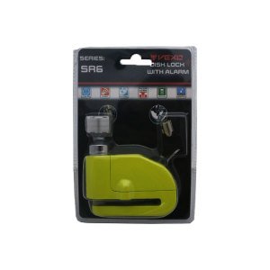 Vexo Sr6 Alarmlı Disk Kilit Neon Yeşil