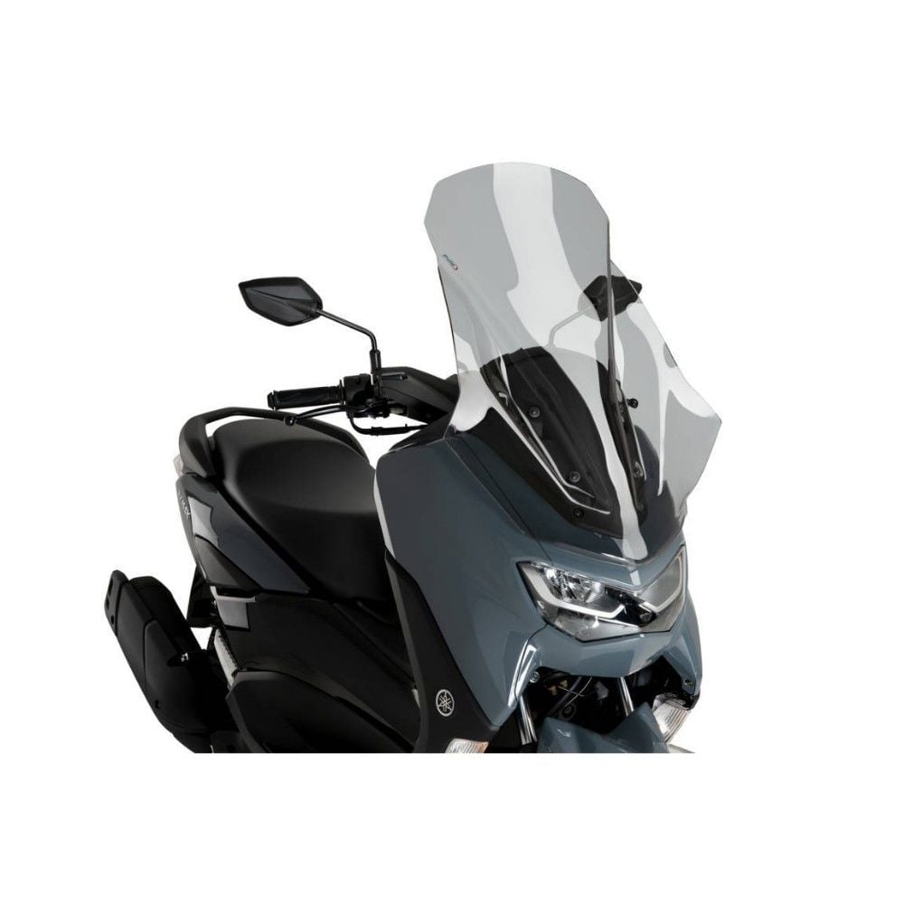 PUIG 21802H  Windshield V-Techline Touring Yamaha Nmax 125 Ön Cam Smoke
