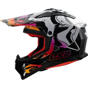 LS2 Fast 2 Kros Kask Wash Beyaz LS2 Fast 2 Wash Beyaz Kask 2XL