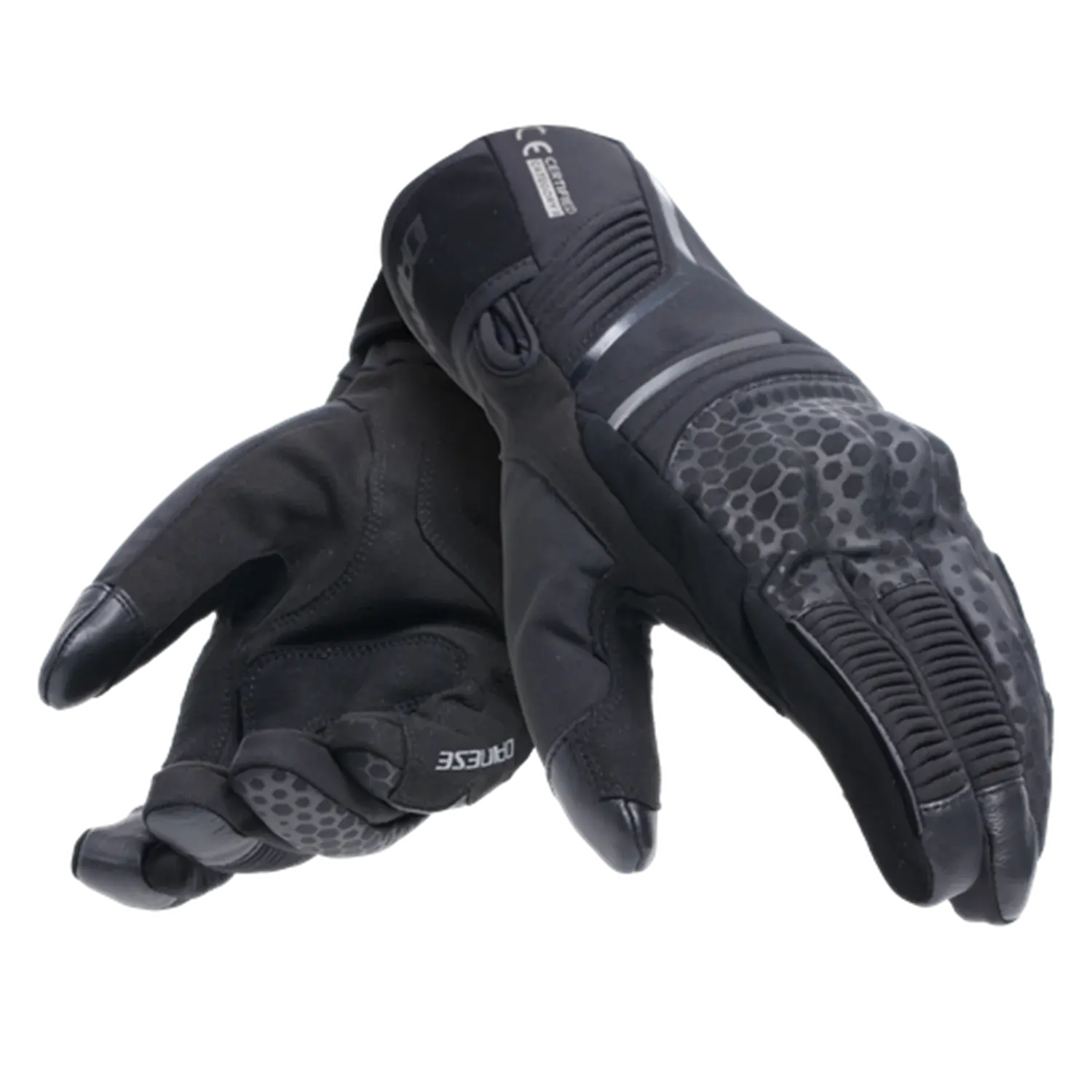 Dainese Tempest 2 D-Dry Short Eldiven Siyah