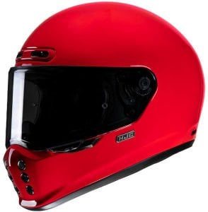 HJC V10 Kask Koyu Kırmızı