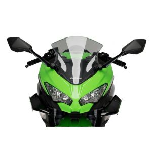 Puig 3172V  Downforce Spor Kawasaki Ninja 400 2024 Yeşil Yan Spoiler