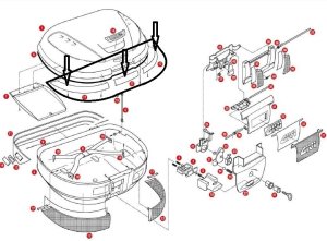 Givi Z684C Çanta Çita Seti Gri E52