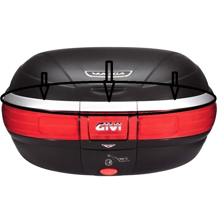 Givi Z684C Çanta Çita Seti Gri E52