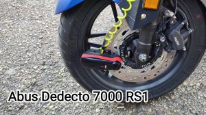ABUS 7000 RS1 Detecto Disk Kilidi Sonic Red
