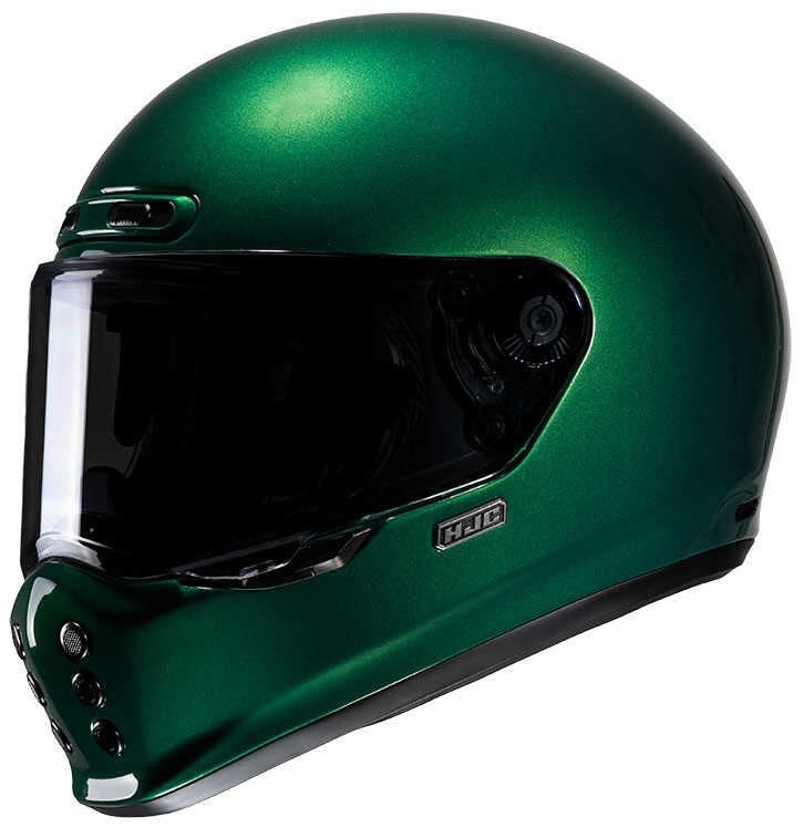 Hjc V10 Kask Koyu Yeşil