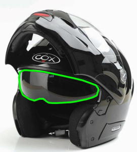 Cox Trip Kask Güneş Cam