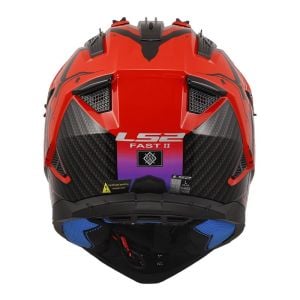 LS2 Fast 2 Kask Wash Kırmızı