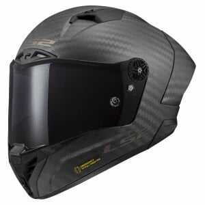 Ls2 Thunder Karbon Kask Gp Aero Mat Siyah