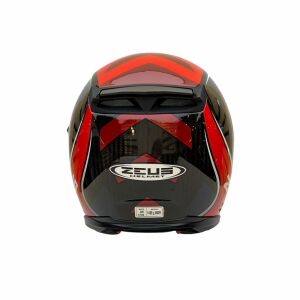 Zeus Kask ZS-1800B Gloss Carbon Kırmızı