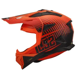 LS2 Fast 2 Kros Kask Duck Turuncu Kırmızı LS2 Fast 2 Duck Turuncu Kırmızı Kask
 2XL