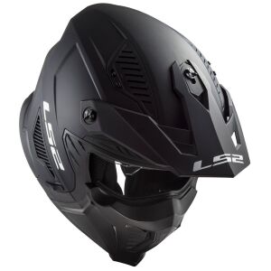 LS2 Drifter Kask Mat Siyah
