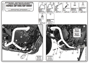 Kappa KN460 Honda CBF 1000 - CBF 1000ST Koruma Demiri