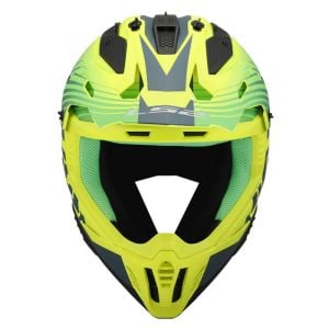 LS2 Fast 2 Kask Duck Yeşil-Neon Sarı