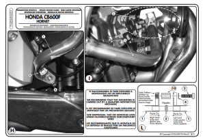 Kappa KN453 Honda CB 600F Hornet  Koruma Demiri