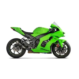 Akrapoviç S-K10SO28-ASZTBL Slip-On Egzoz Kawasaki Ninja ZX-10R - ZX10RR (21-25) Titanyum