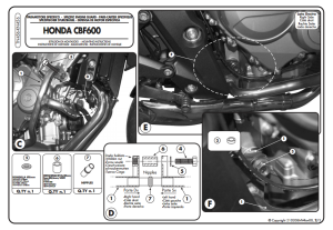 Kappa KN456 Honda CBF 600S - 600N Koruma Demiri