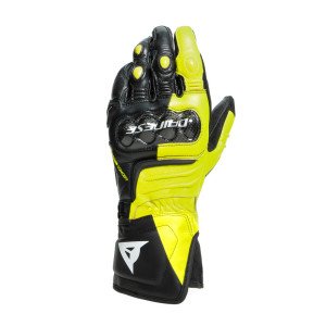 Dainese Carbon 3 Uzun Deri Eldiven Sarı