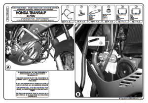 Kappa KN455 Honda XL 700V Transalp Koruma Demiri