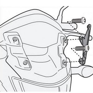 Kappa D4111Kit Kawasaki J300 Ön Cam Siperlik Bağ.