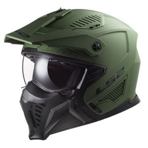 LS2 Drifter Kask Mat Yeşil