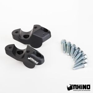 Rhino 20MM Gidon Yükseltme & Geri Çekme Ducati Multistrada V4/S/Rally - Siyah