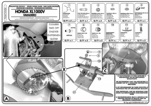 Kappa KN28 Honda XL 1000V Varadero - Abs Koruma Demiri