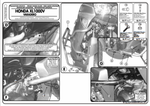 Kappa KN28 Honda XL 1000V Varadero - Abs Koruma Demiri