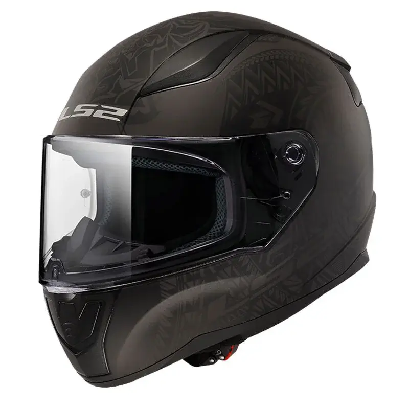 LS2 Rapid 2 Kapalı Kask Takaroa Mat Siyah