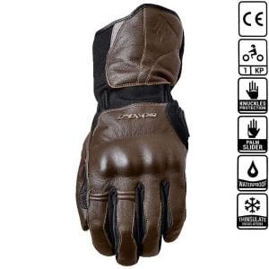FIVE GLOVES WFX Skin WP Brown Eldiven