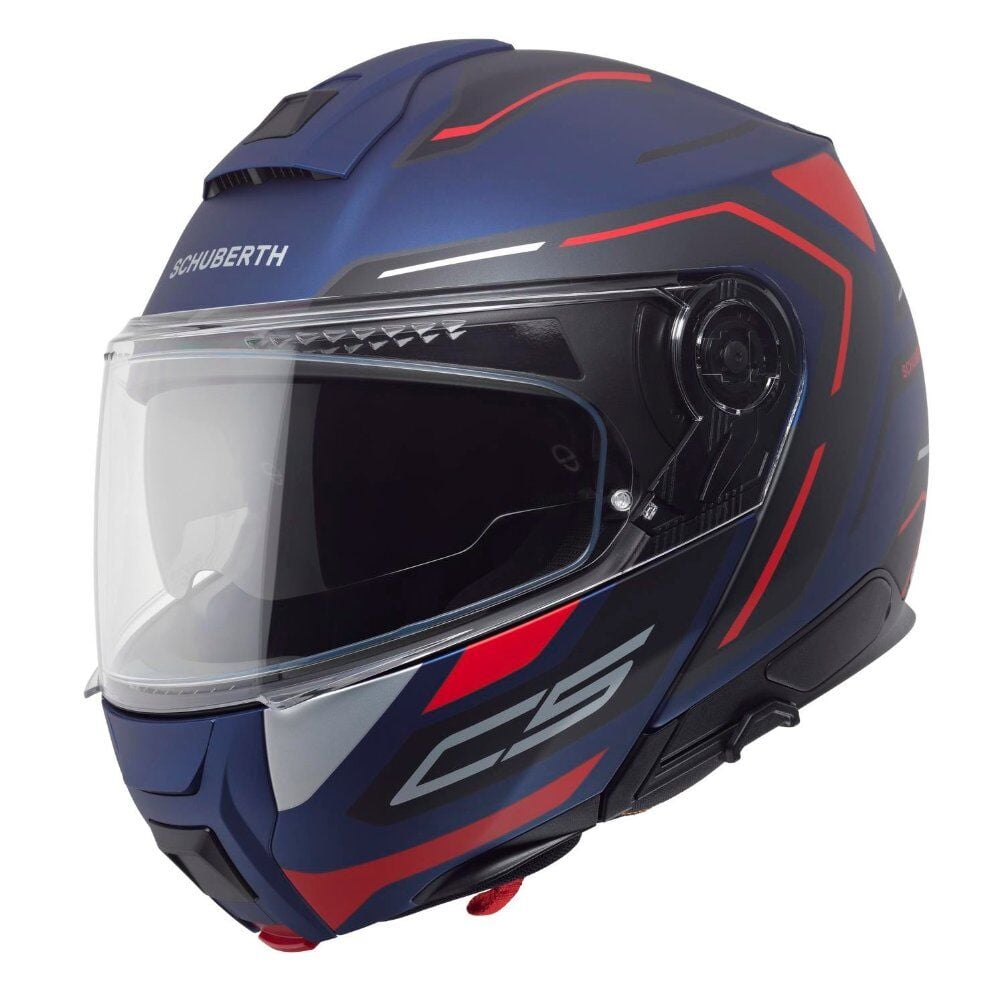 Schuberth C5 Omega Blue Çene Açılır Kask